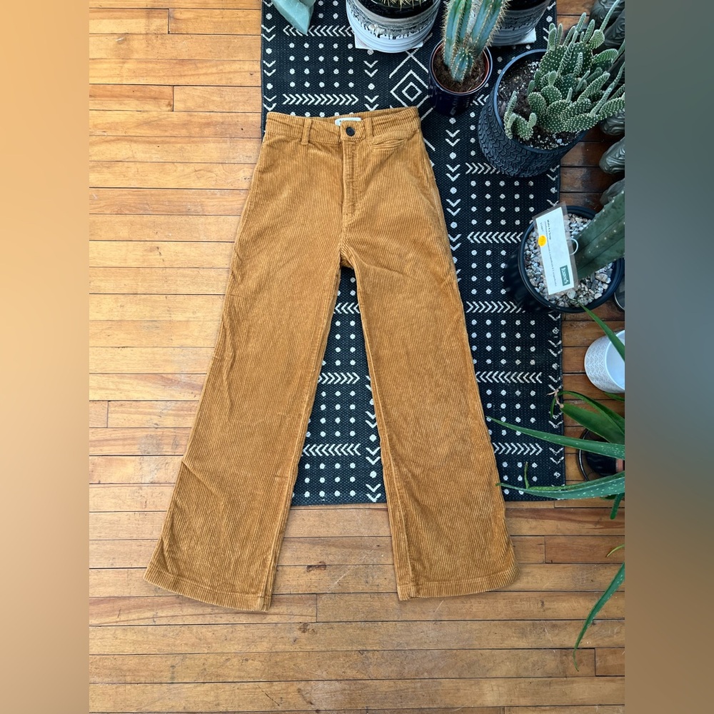 Reformation Corduroy Wide Leg Pants